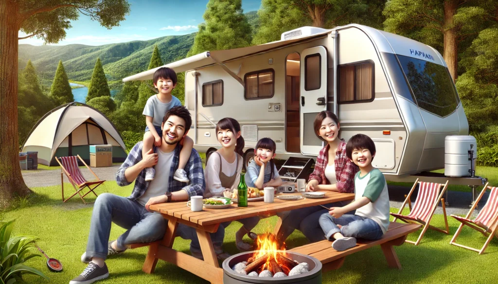 キャンピング トレーラー 5 人 就寝02