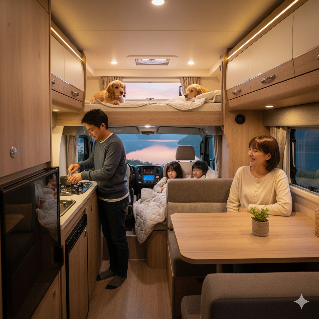 キャンピングカー レンタル 大阪 格安02