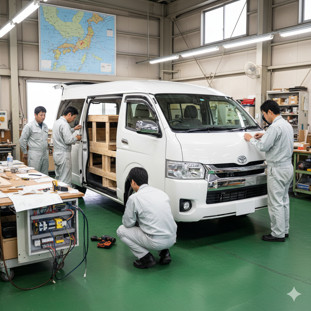 キャンピングカー 製作 持ち込み 関東06
