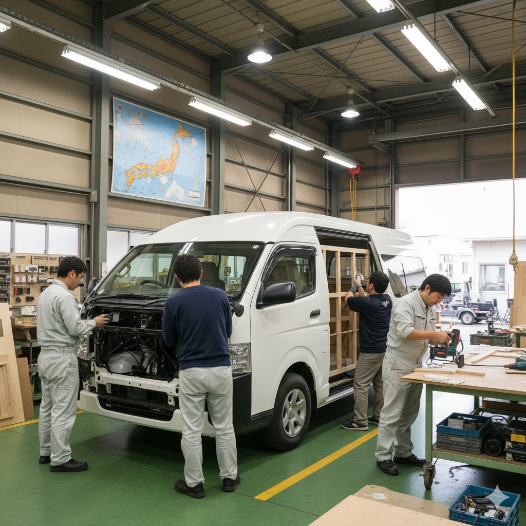 キャンピングカー 製作 持ち込み 関東01