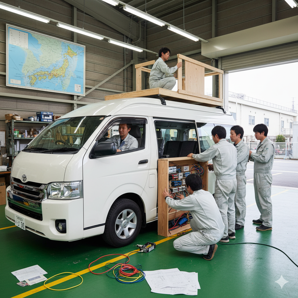 キャンピングカー 製作 持ち込み 関東05