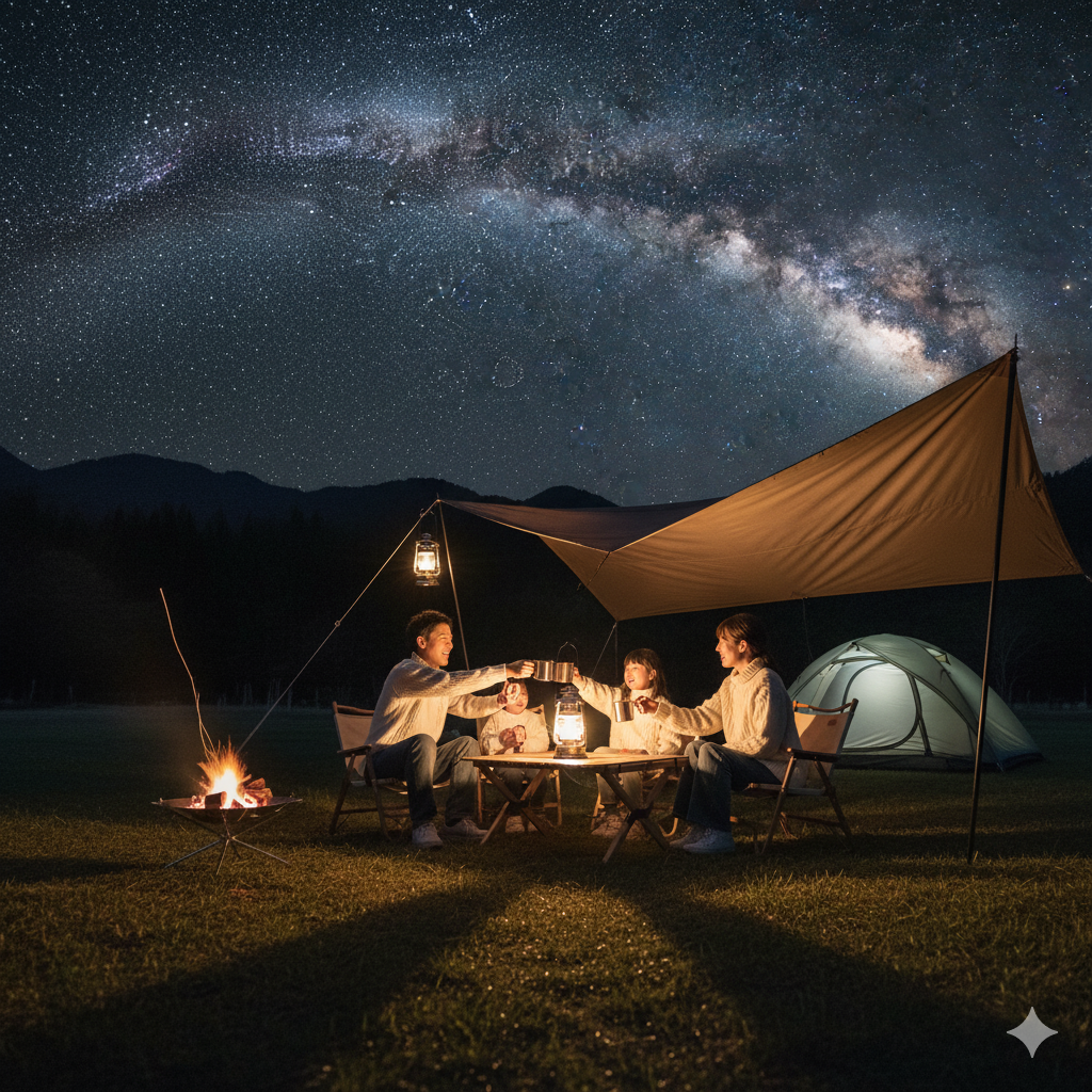 キャンプ ランタン 何 個06